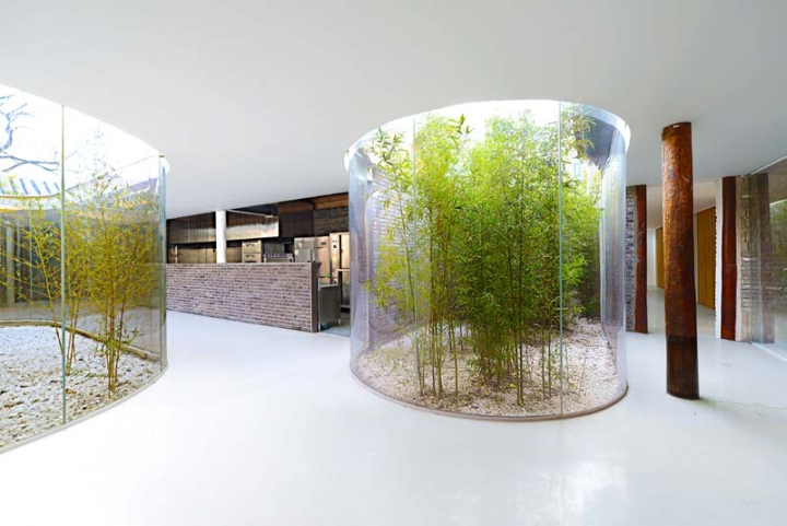 Деревья чайного домика от Arch Studio в Пекине