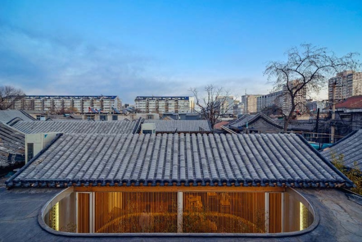 Экстерьер чайного домика от Arch Studio в Пекине