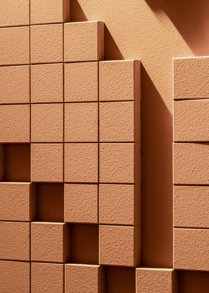 Фактурная плитка с геометрическим узором Kofan Coffee Shop