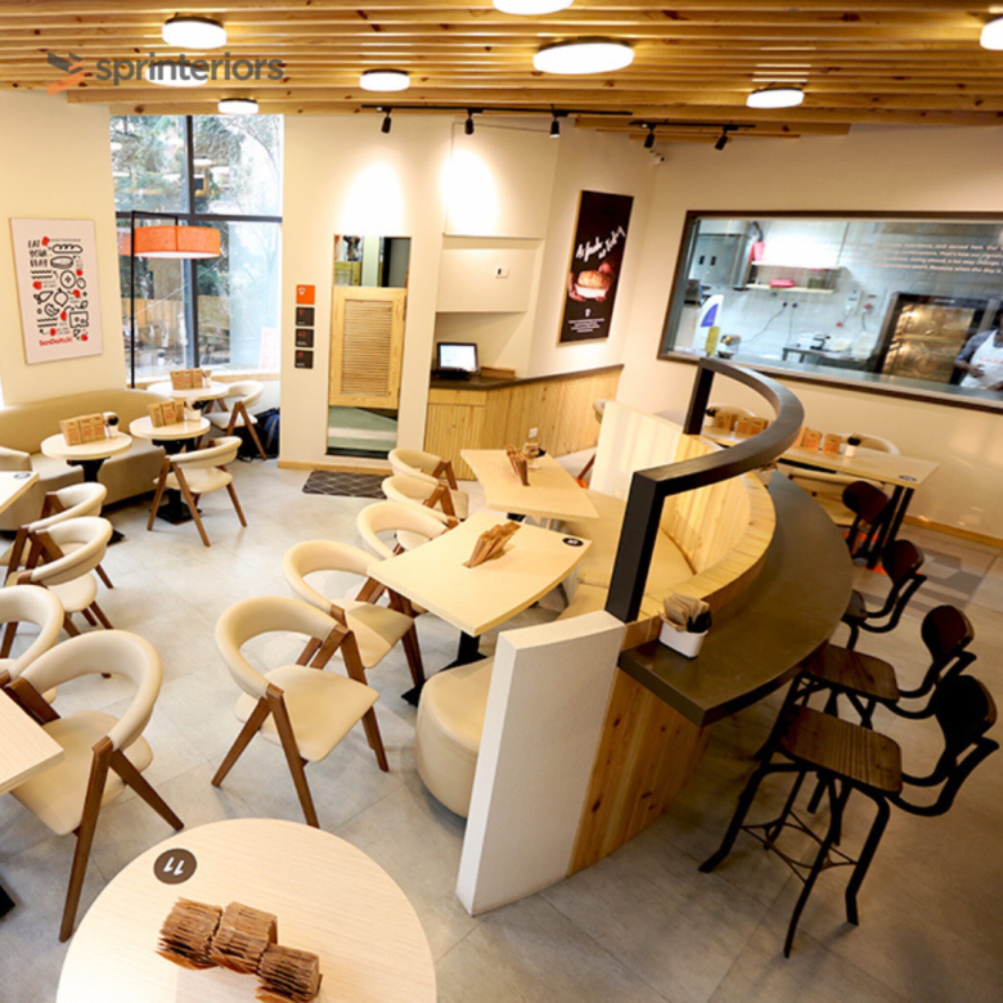 Интерьер кафе SprintCo’s Journey