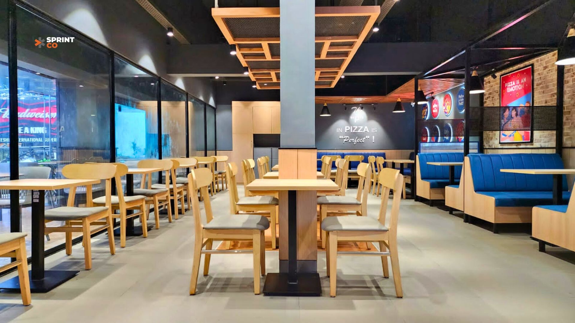 Интерьер ресторана Amoeba SprintCo’s Journey