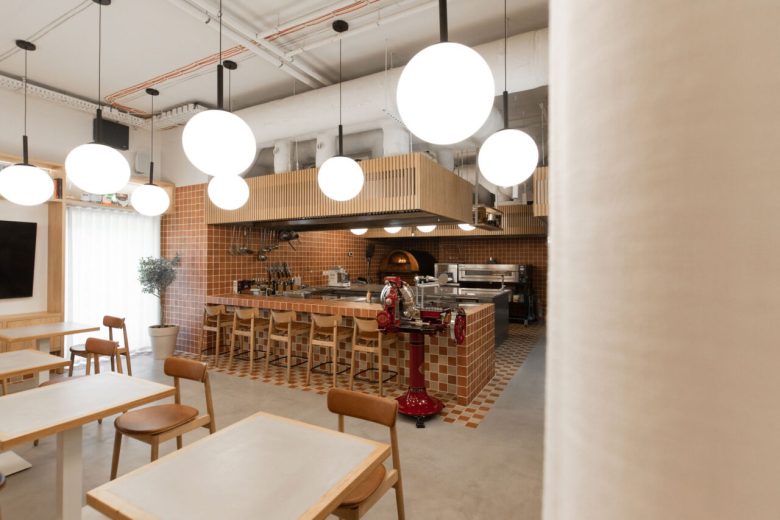 Общий вид учебной кухни Pizza Academy Bidfood