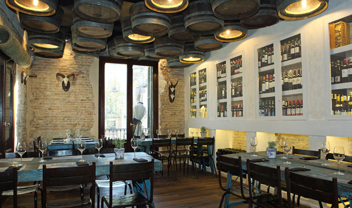 Удивительный интерьер ресторана Casa Guinart в Барселоне