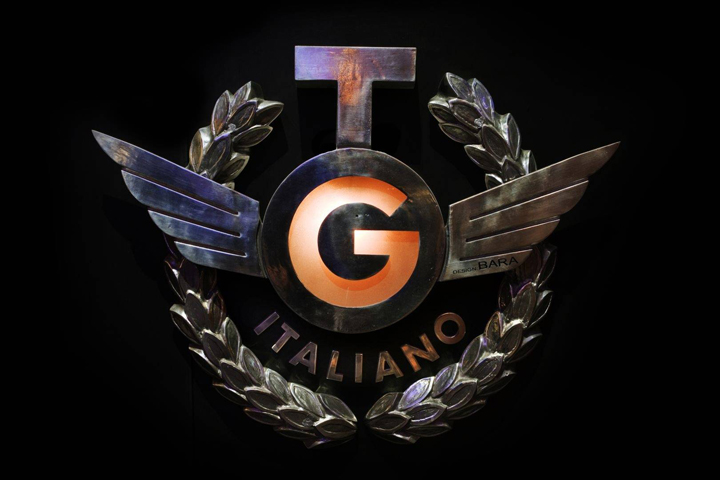 Логотип итальянского ресторана TG.Italiano в Венгрии