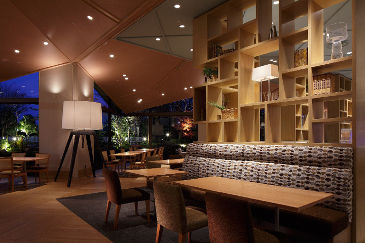 Восхитительный дизайн ресторана Serina buffet в Японии