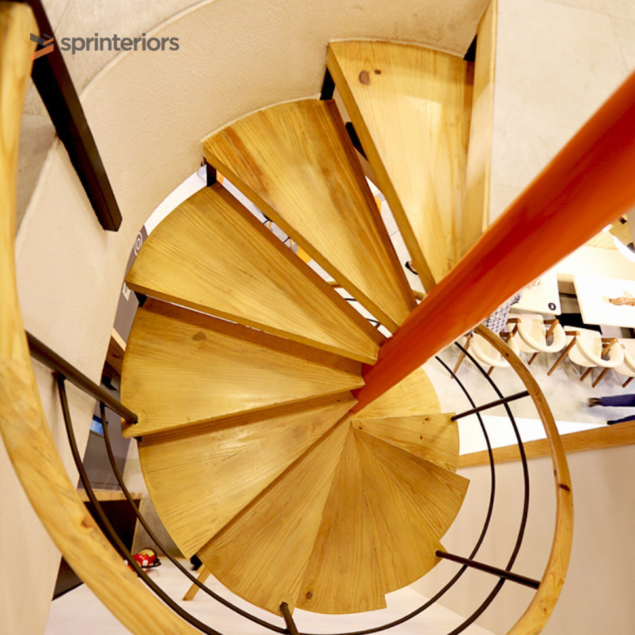 Винтовая лестница SprintCo’s Journey