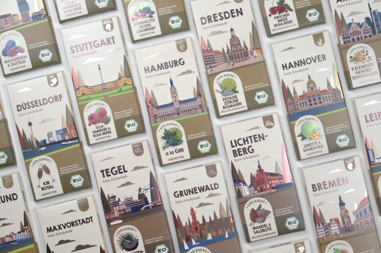 ассортимент шоколада Edelmond