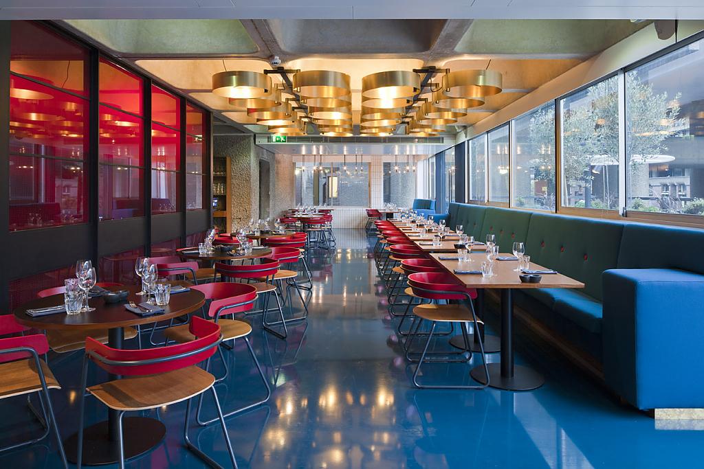 Восхитительный интерьер ресторана в Barbican Centre от студии SHH