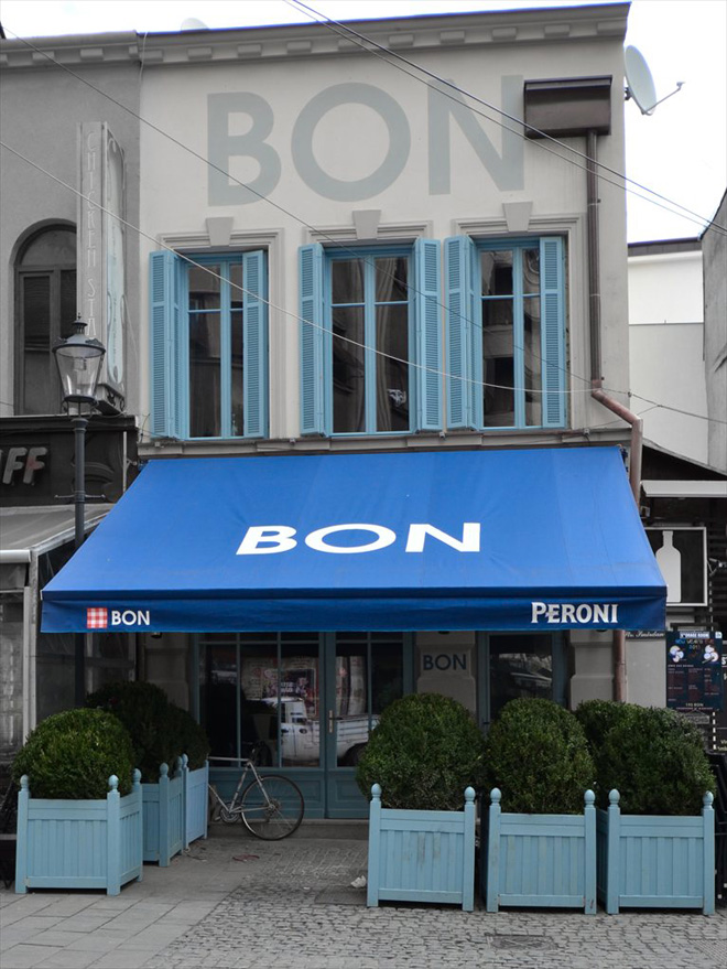 Роскошный интерьер ресторана BON в Бухаресте