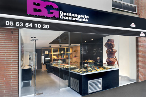 Удивительный интерьер кондитерской Boulangerie Gourmande