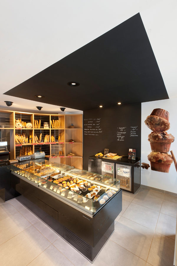 Потрясающий интерьер кондитерской Boulangerie Gourmande