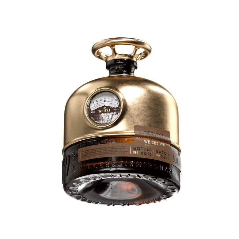 бронзовая бутылка с виски 9¾ by Constantin Bolimond