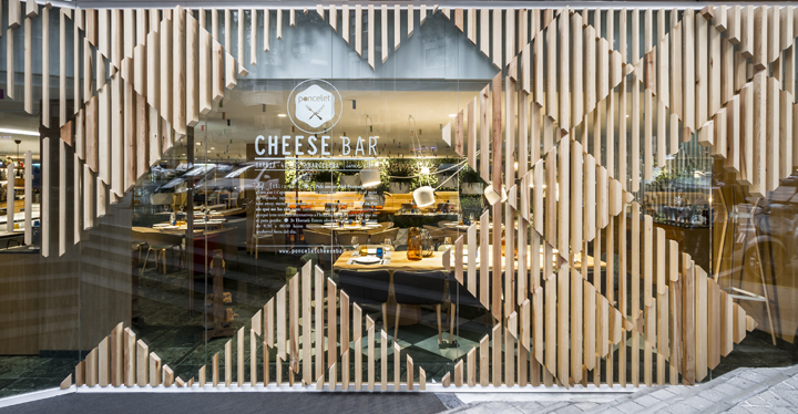 Великолепный интерьер ресторана Cheese Bar в отеле Melia Sarria в Барселоне