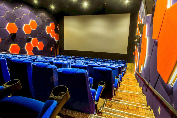 Бесподобный интерьер 3D кинотеатра Cinepax Lahore