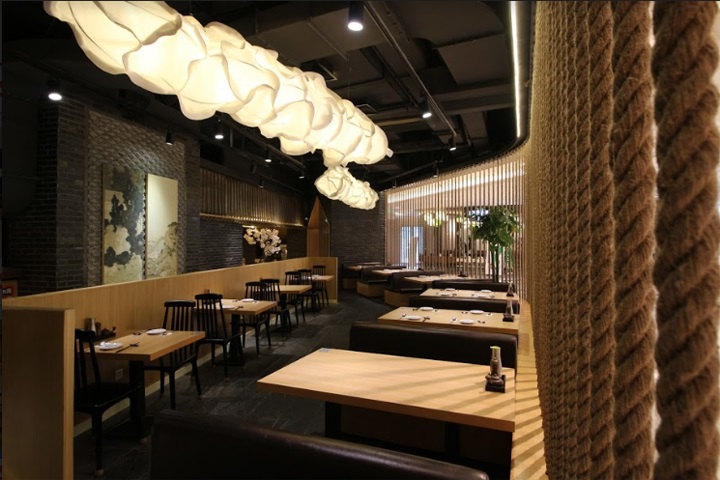 Зонирование канатами в интерьере Зонирование канатами в интерьере