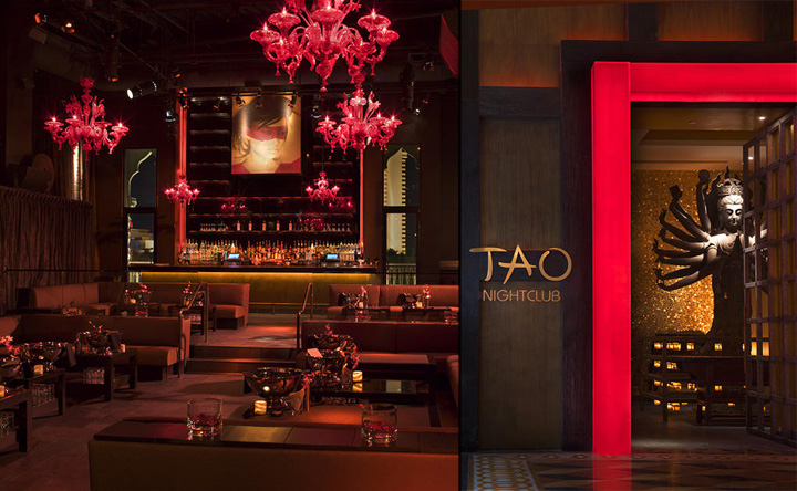 Дизайн интерьера TAO Nightclub & Asian Bistro в Лас-Вегасе