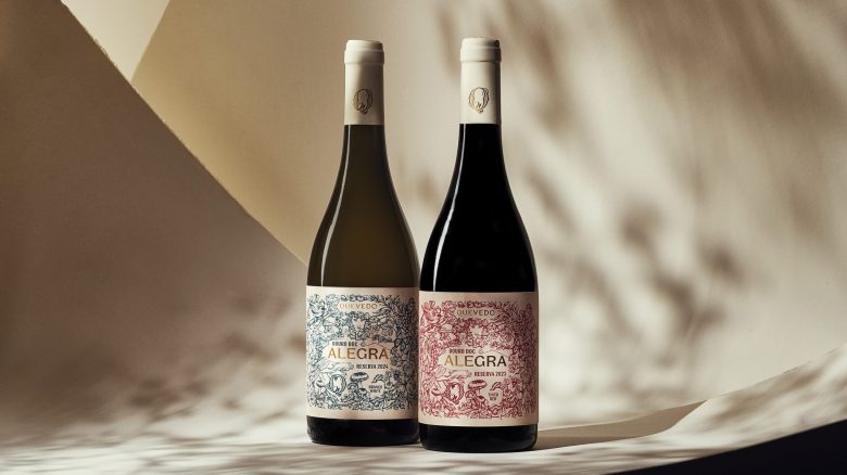 две бутылки вина Quevedo Alegra