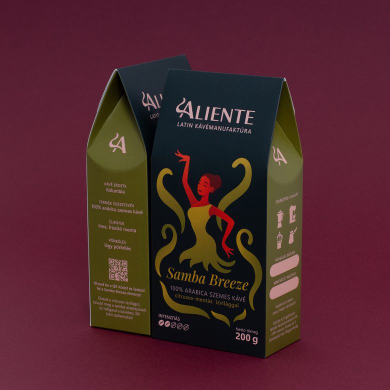 две пачки кофе Aliente Coffee