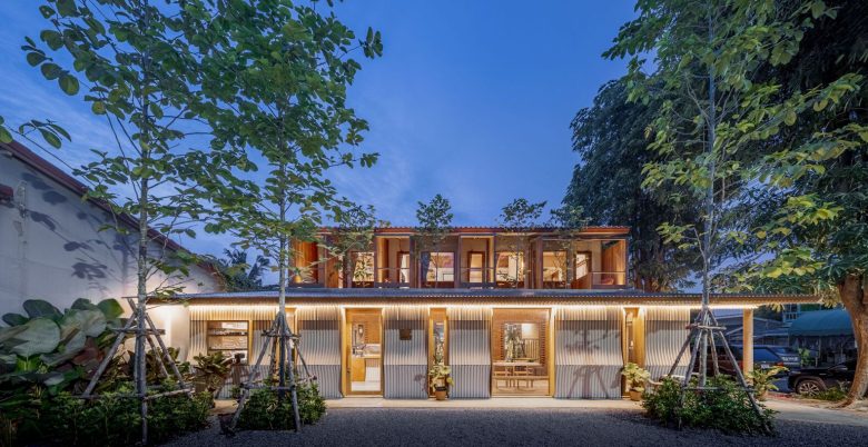 двухэтажный павильон Kunst Ayutthaya вид спереди