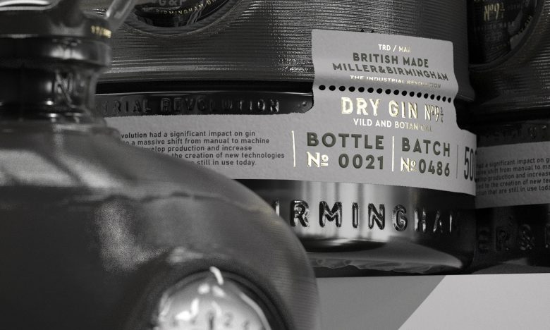 этикетка на серой бутылке 9¾ by Constantin Bolimond