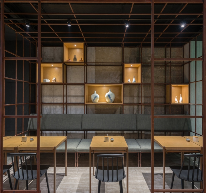 Дизайн интерьера ресторана Longxiaobao