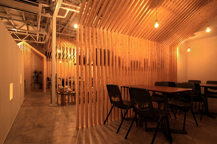 Удивительный дизайн ресторана Hanafarm от студии GreenBlue в Японии