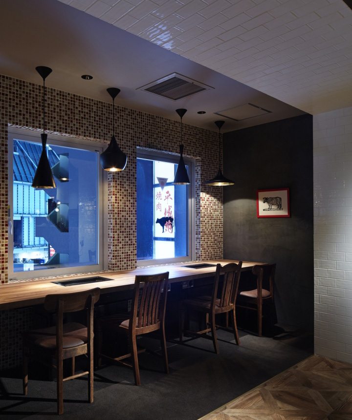 Интересный дизайн ресторана Heijouen в престижном районе Токио от студии HaKo Design