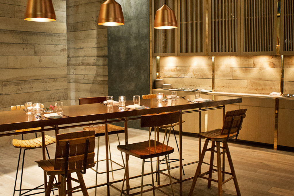 Светлый ресторан Hinoki & The Bird от архитектора Дэвида Майерса в Лос-Анджелесе