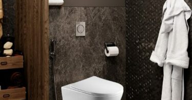 инсталляция в интерьере ванной