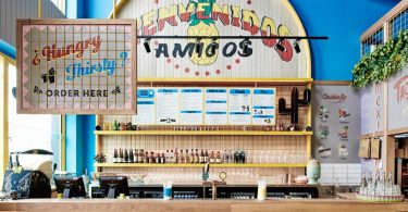 Paco’s tacos – интересный интерьер ресторана с латиноамериканским характером