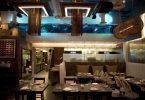 Современный интерьер ресторана в морском стиле