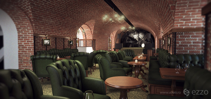 Впечатляющий интерьер ночного клуба Jazzissimo Lounge