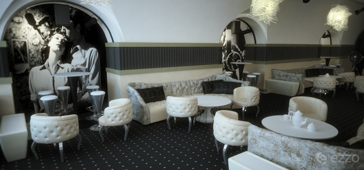 Интересный интерьер ночного клуба Jazzissimo Lounge