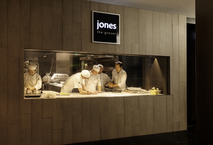 Потрясающий интерьер ресторана Jones The Grocer
