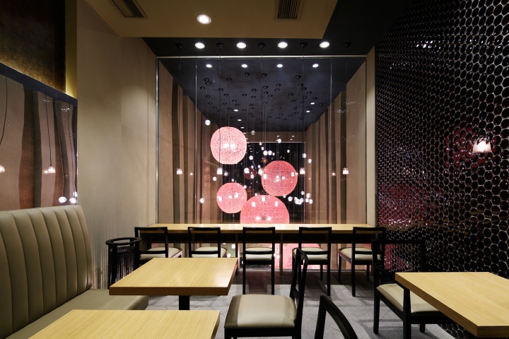 Оригинальный интерьер ресторана KISHIN от fan Inc., Ho Chi Minh City