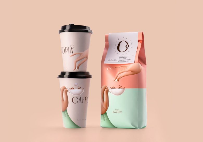 кофе Cafeopia в стаканчиках и пачке