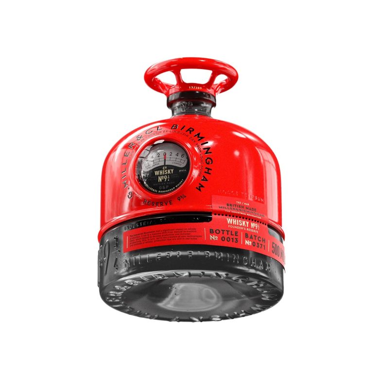 красная бутылка с виски 9¾ by Constantin Bolimond