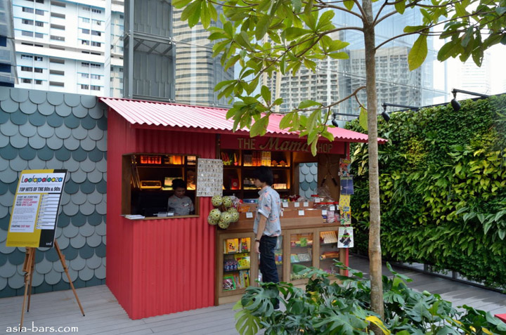 Потрясающий интерьер бара Loof bar в Сингапуре
