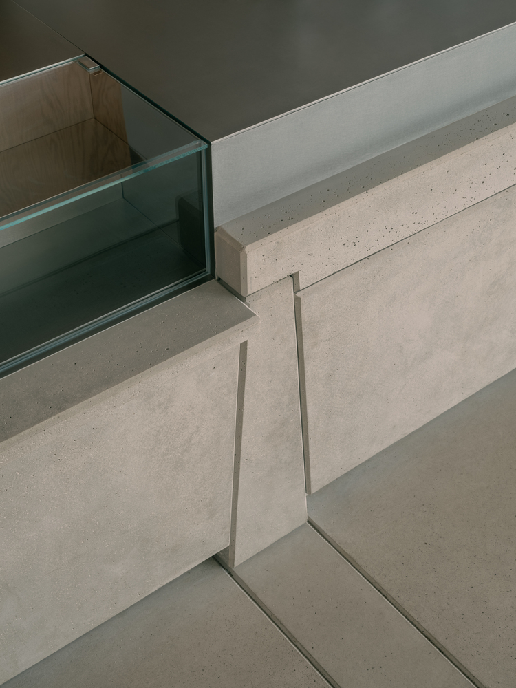 материал витрин Blue Bottle Coffee at West Bund