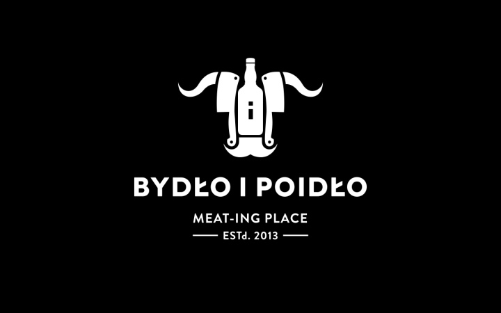 Логотип ресторана BYDLO i POWIDLO в Варшаве