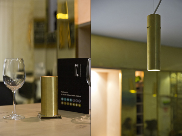 Оригинальные светильники в необычном дизайне ресторана