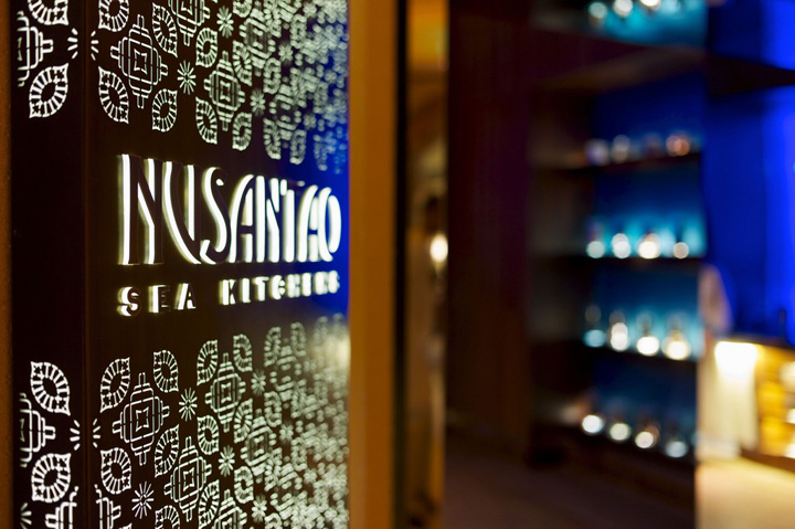 Роскошный интерьер ресторана Nusantao