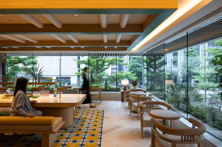 обеденная зона The Royal Park Hotel Ginza