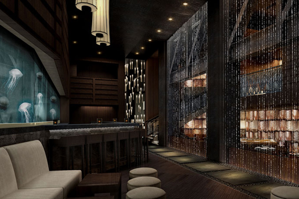 Современный ресторан Okku Restaurant & Lounge от Group Design LW в Дубае