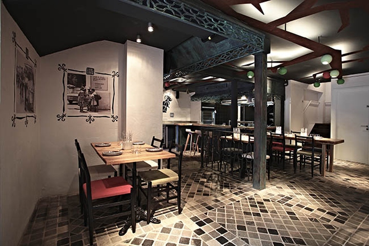 Расположение столиков ресторана Ombu в Испании