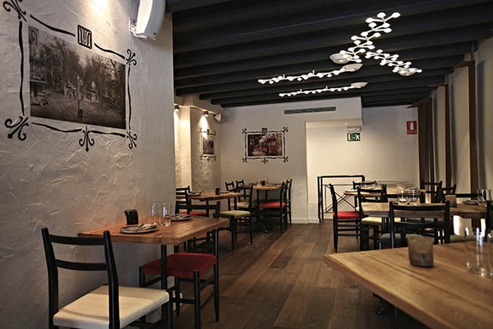 Дизайн интерьера ресторана Ombu в Испании
