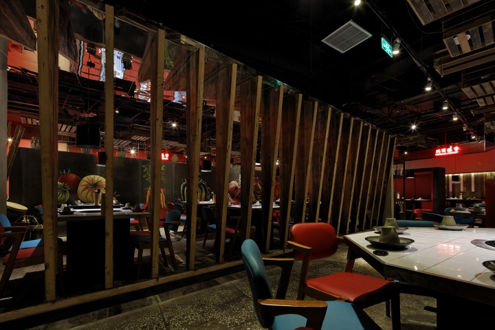 Оригинальный интерьер ресторана в Китае - фото 6