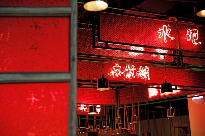 Оригинальный интерьер ресторана в Китае - фото 7