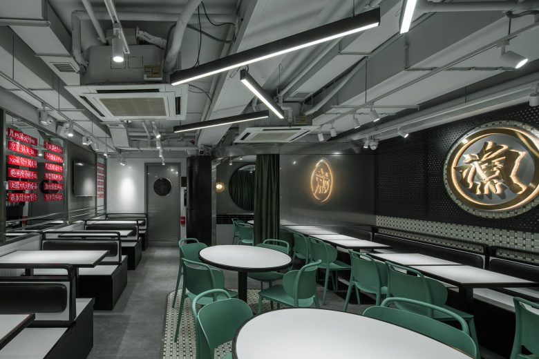 основной вид кафе Cha Chaan Teng