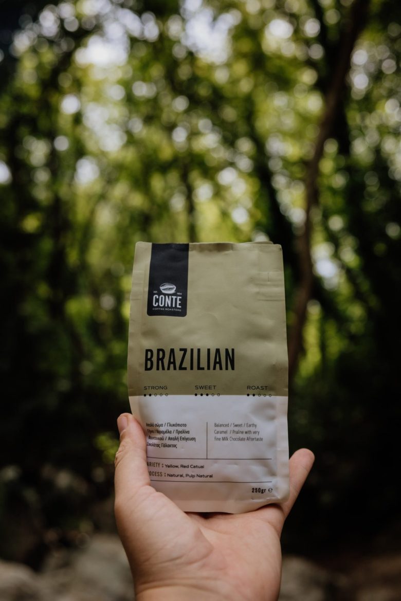 пачка Braziliana Conte Espresso Blends